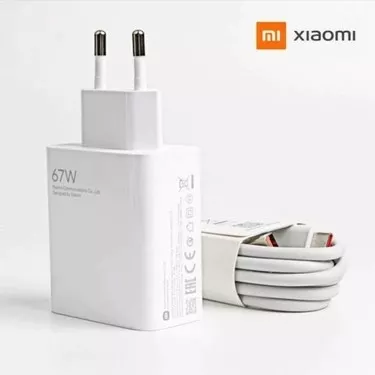 67W Hızlı Şarj Adaptörü ve Kablo - Aynı Gün Kargo