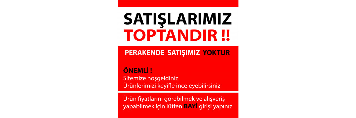 Sadece Toptan