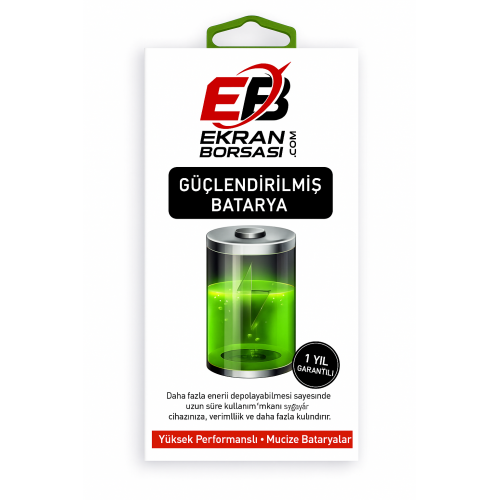 🔋 iPhone 5G Batarya Pil – Güçlendirilmiş Yüksek Performans, 1 Yıl Garantili